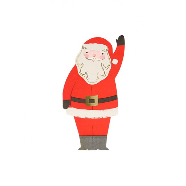 Χαρτοπετσέτα Jolly Christmas Santa (16τμχ) Christmas