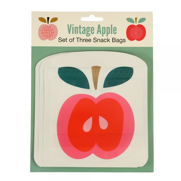 Οικολογικές θήκες για το κολατσιό - Vintage Apple ΠΑΙΔΙΚΑ ΑΞΕΣΟΥΑΡ
