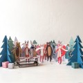 Meri Meri Εορταστικό Ημερολόγιο Woodland Paper Play Christmas