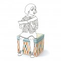 Αποθηκευση Παιχνιδιων - Παιδικη διακοσμηση - Djeco Toy boxes Seat toy box - Orient ΑΞΕΣΟΥΑΡ