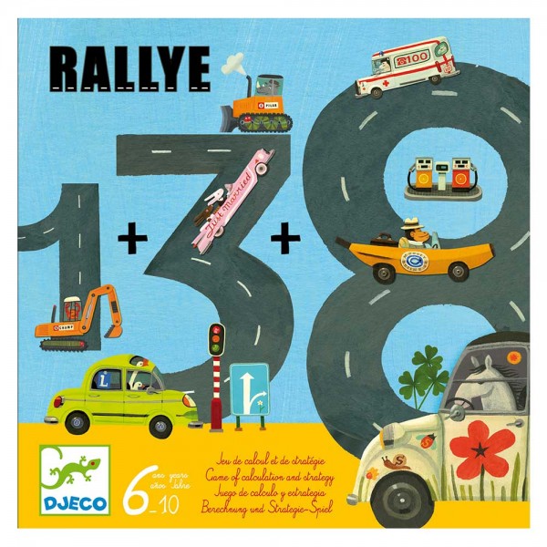 Djeco Επιτραπέζιο 'Rallye' ΕΚΠΑΙΔΕΥΤΙΚΑ ΠΑΙΧΝΙΔΙΑ