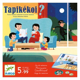 Djeco Επιτραπέζιο Μνήμης 'Tapikekoi - Βρείτε τα κλεμμένα αντικείμενα' ΕΚΠΑΙΔΕΥΤΙΚΑ ΠΑΙΧΝΙΔΙΑ