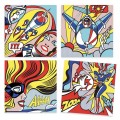 Djeco Inspired by Roy Lichtenstein- Ζωγραφική με μαρκαδόρους 'Σούπερ ήρωες' ΕΚΠΑΙΔΕΥΤΙΚΑ ΠΑΙΧΝΙΔΙΑ