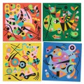 Djeco Inspired by Vassily Kandinsky- Ζωγραφική με άμμο 'Αφηρημένη Τέχνη' ΠΑΙΔΙΚΑ  ΠΑΙΧΝΙΔΙΑ