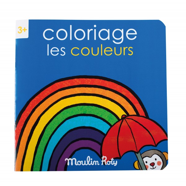 moulin roty 661603 Mπλοκ χρωματισμού -τα χρώματα ΕΚΠΑΙΔΕΥΤΙΚΑ ΠΑΙΧΝΙΔΙΑ