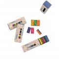 Moulin Roty Σετ των 6 χρωμάτων για ζωγραφική -  Les petites merveilles, οικολογικα χρωματα για παιδια, οικολογικες μπογιες παιδων, 