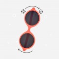 KiETLA Βρεφικά Γυαλιά Ηλίου 0-1 year - Diabola Grapefruit ΠΑΙΔΙΚΑ ΑΞΕΣΟΥΑΡ