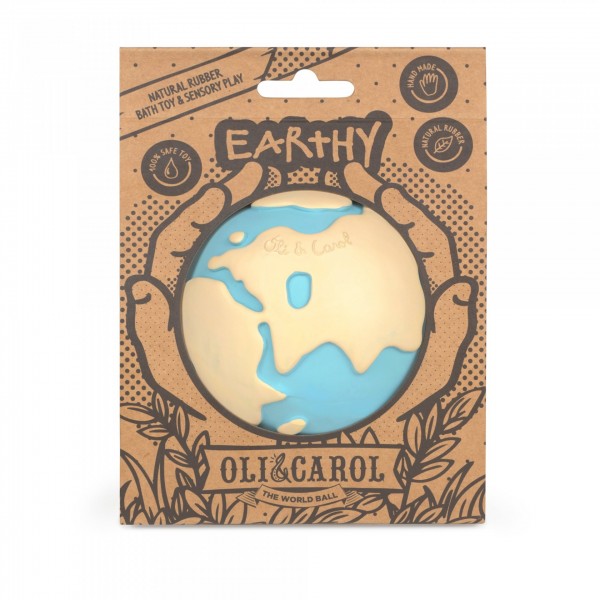 Earthy the World Ball Βρεφικό παιχνίδι & παιχνίδι μπάνιου ΠΑΙΔΙΚΑ ΑΞΕΣΟΥΑΡ