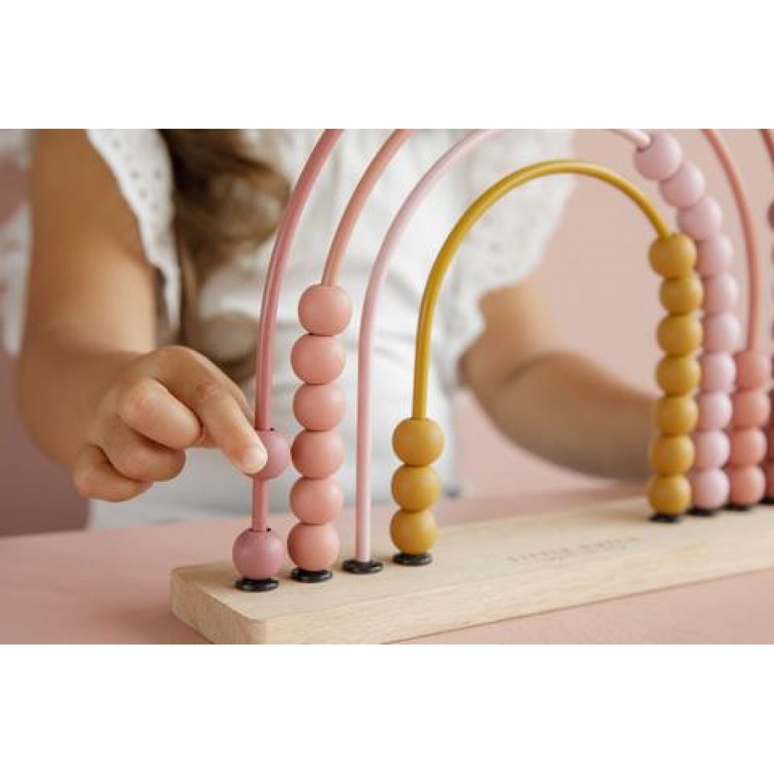 Rainbow Abacus Pure & Nature Toy by Little Dutch - Dimensiva