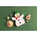 Animi Stacking Puzzle Figure Toy  - Snowman ΕΚΠΑΙΔΕΥΤΙΚΑ ΠΑΙΧΝΙΔΙΑ