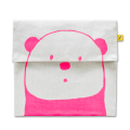 Fluf Οικολογική θήκη - Panda Pink Οικολογικές Θήκες για το φαγητό