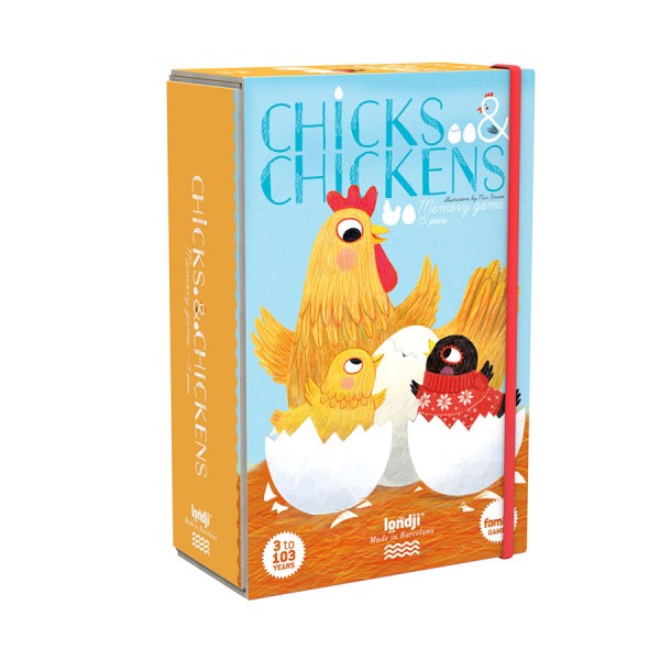 Londji Επιτραπέζιο Παιχνίδι Μνήμης - Το αυγό και η κότα ΕΚΠΑΙΔΕΥΤΙΚΑ ΠΑΙΧΝΙΔΙΑ