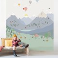 Παιδικη διακοσμηση τοιχου - Mimi'lou: Ταπετσαρία "mountain" ΑΞΕΣΟΥΑΡ