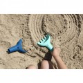 Quut. Τσουγκράνα - Φτυαράκι (μπλε-πράσινο), παιχνιδια για τη θαλασσα, απασχοληση στη θαλασσα, παιχνιδια παραλιας, οικολογικα παιχνιδια παραλιας, quut παιχνιδια, 